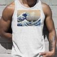 神奈川沖大波 北斎 日本美術 タンクトップ 彼への贈り物
