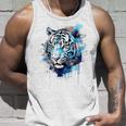 虎のアートワーク 動物園の動物 虎 タンクトップ 彼への贈り物