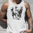 超かわいいチワワ フォトリアリスティック描画スタイル タンクトップ 彼への贈り物