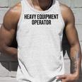 重機オペレーター キャリア 新 プロフェッショナル モダン タンクトップ 彼への贈り物