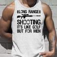 長距離射撃 It's Like Golf But For 背面 タンクトップ 彼への贈り物