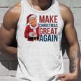 面白いクリスマスグレートアゲイントランプサンタファンusaホリデー 2024 タンクトップ 彼への贈り物