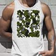 面白い猫のカモフラージュカモフラージュパターンペット猫 タンクトップ 彼への贈り物