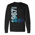 1967年6月、1967年レトロ、1967年ヴィンテージ限定版、1967年。 長袖Tシャツ ギフトのアイデア