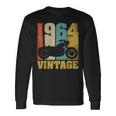 61 歳の誕生日バイカーギフトtシャツ-ヴィンテージ1964バイク 長袖Tシャツ ギフトのアイデア
