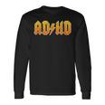 Adhd ロッカーtシャツ メンズ レディース キッズ 長袖Tシャツ ギフトのアイデア