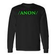 Anon Anonymous Onymous Online Lurk プロフィール ソーシャルメディア 長袖Tシャツ ギフトのアイデア