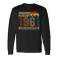 August 1961 Limited Edition Classic 1961Intage Birthday 長袖Tシャツ ギフトのアイデア