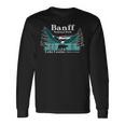 Banff National Park Lake Louise Alberta Canada Bärenberg 長袖Tシャツ ギフトのアイデア