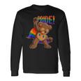 Bear I Lgbtq Flag I レインボー フラッグ I Gay Pride 長袖Tシャツ ギフトのアイデア