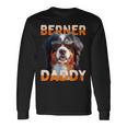 Berner Daddyバーニーズマウンテンドッグ お父さん 犬 お父さん 父の日 バーニーズ お父さん 長袖Tシャツ ギフトのアイデア