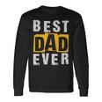 Best Dad Ever ヴィンテージ 父の日 おもしろ お父さん メンズ 夫 長袖Tシャツ ギフトのアイデア