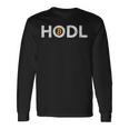Bitcoin Hodl Bitcoin Hold 長袖Tシャツ ギフトのアイデア
