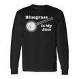Bluegrass Is My Jam Banjo Musicintage Graphic 長袖Tシャツ ギフトのアイデア