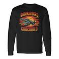 Bombardiro Crocodilo 面白い イタリアン ブレイン ミーム トレンド 長袖Tシャツ ギフトのアイデア