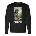 Brr Brr Patapim イタリアンブレインロットミーム 長袖Tシャツ ギフトのアイデア