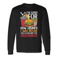 Burger メンズ レディース チーズバーガー ファーストフード バーガー愛好家 長袖Tシャツ ギフトのアイデア