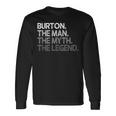 Burton -The Man Myth Legend 長袖Tシャツ ギフトのアイデア