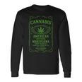 Cannabis アメリカグレード マリファナ インディカ サティバウィード 長袖Tシャツ ギフトのアイデア