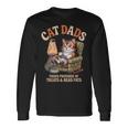 Cat Dadsocial Club Cat Dad ビンテージ 長袖Tシャツ ギフトのアイデア