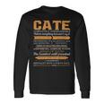Cate Completely Unexplainable Notices Everything But Won’T Say It Name Long Sleeve T-Shirt Gifts ideas