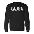 Causa フードデザイン メンズ レディース キッズ 面白い カウサ 長袖Tシャツ ギフトのアイデア