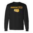 Cheeselut ファニーチーズ愛好家 乳製品 カード ユーモア メンズ レディース 長袖Tシャツ ギフトのアイデア