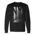 Cool New York City Abstractkyline & New York 長袖Tシャツ ギフトのアイデア