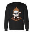 Dabbing Marshmallow Camping Smores Kawaii S'mores Long Sleeve T-Shirt Gifts ideas