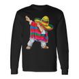 Dabbing メキシカン ポンチョ シンコ・デ・マヨ ボーイズ メンズ ソンブレロ ダブ 長袖Tシャツ ギフトのアイデア