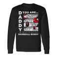 Daddy You Are My Baseball Buddy Elly De La Cruz Cincinnati 長袖Tシャツ ギフトのアイデア