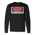 Danger Man Cooking Bbqign 長袖Tシャツ ギフトのアイデア