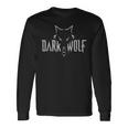 Dark Wolf Graphic Fierce Animaltreetwear 長袖Tシャツ ギフトのアイデア