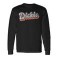 Dickie 名前入りシャツ カスタムレタリング 70年代 長袖Tシャツ ギフトのアイデア