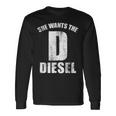 Diesels Mechanic For D He Wants The Diesels 長袖Tシャツ ギフトのアイデア