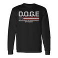 Doge DOGE 政府効率省 長袖Tシャツ ギフトのアイデア