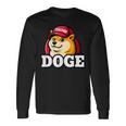 Doge Trump Hodl Cryptocurrency 長袖Tシャツ ギフトのアイデア