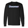 Doomer シャツ グリッチ レトロ 長袖Tシャツ ギフトのアイデア
