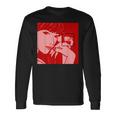 Dot Pattern Original Icon Official Illustration Red 長袖Tシャツ ギフトのアイデア