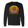 Elquatcho メキシカン ビッグフット サスカッチ シンコ・デ・マヨ メンズ キッズ 長袖Tシャツ ギフトのアイデア