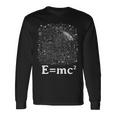 EMc2 方程式 物理学 相対性理論 数学 数学 長袖tシャツ 長袖Tシャツ ギフトのアイデア