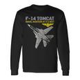 F-14 Tomcatが動作しています。最高の海軍航空。 長袖Tシャツ ギフトのアイデア