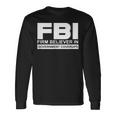 Fbiは州の隠蔽を固く信じています。 長袖Tシャツ ギフトのアイデア