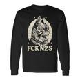 Fck Nzs かわいい猫 長袖Tシャツ ギフトのアイデア