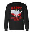 Feliz Día De Dyngus 2025 Polska Águila Blanca Polaca Día De Dyngus Camiseta de manga larga Ideas de regalos