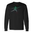 Fencingtance フェンサー 剣闘 ボーイズ フェンシング 長袖Tシャツ ギフトのアイデア