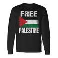 Free Palestine Free Gaza パレスチナの旗無料パレスチナ 長袖Tシャツ ギフトのアイデア