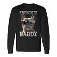 Frenchie Daddyフレンチー パパ 父の日 フレンチブルドッグ 長袖Tシャツ ギフトのアイデア