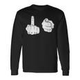 Fuck You シャツ 中指ポインティング Fuk You FUck You 長袖Tシャツ ギフトのアイデア