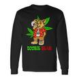 Doobie Bear 大麻の葉 雑草愛好家 マリファナギフト 長袖Tシャツ ギフトのアイデア